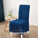 Capas Exclusif™ 30 modelos que irão transformar suas cadeiras em novas e modernas | Tecido Tecnológico para Fim de Ano