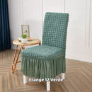 Capas Exclusif™ 30 modelos que irão transformar suas cadeiras em novas e modernas | Tecido Tecnológico para Fim de Ano