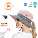 Chapéu Unisex Protection UV© - COMPRE E GANHE 1 PAR DE LUVAS linha Protection UV e FRETE GRÁTIS