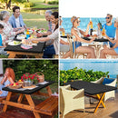 Toalha Elasticy™ Impermeável protetora de mesas - conservação de mesas externas