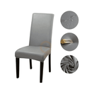 Capa Elegante CouroLux - Impermeável para suas Cadeiras de Jantar Sempre Limpas e Novas - Catti Express