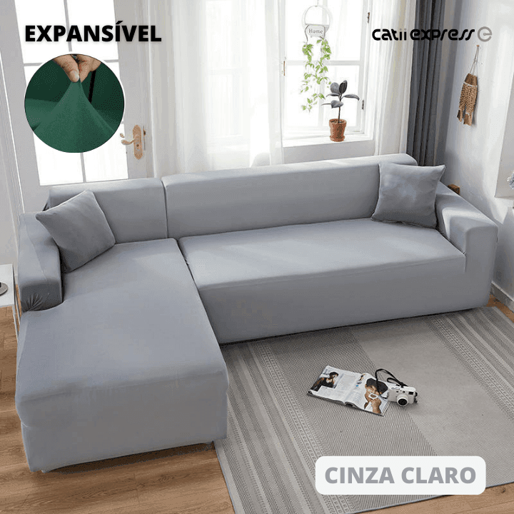 Capaflex© Resistente a água e Adaptáveis para Todos Sofás - Catti Express