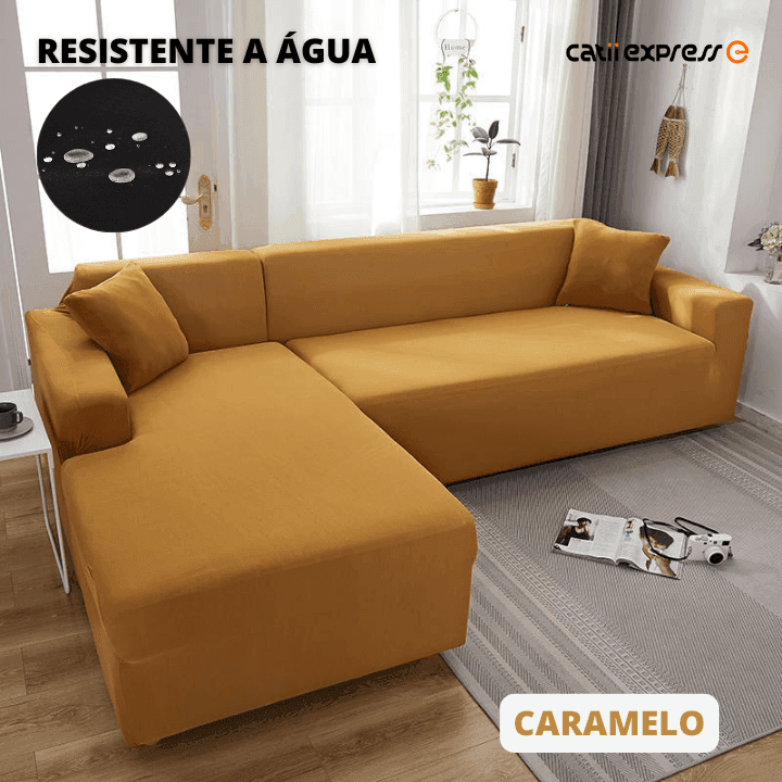 Capaflex© Resistente a água e Adaptáveis para Todos Sofás - Catti Express