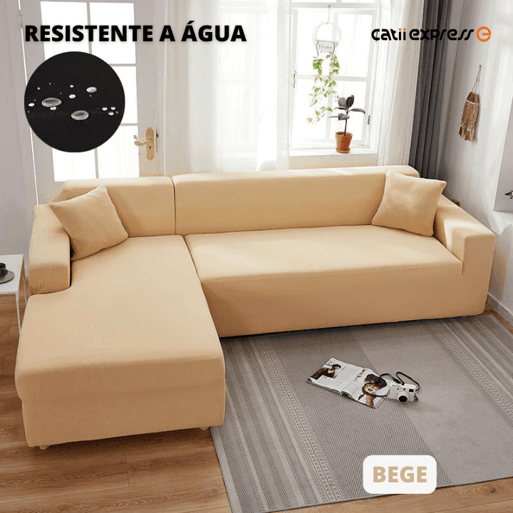 Capaflex© Resistente a água e Adaptáveis para Todos Sofás - Catti Express