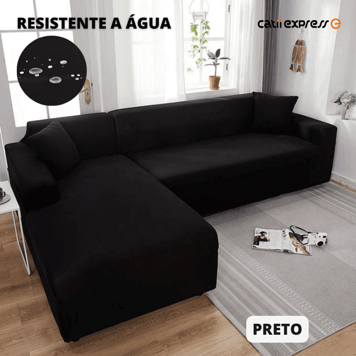 Capaflex© Resistente a água e Adaptáveis para Todos Sofás - Catti Express