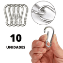 Mini Presilha de Alumínio - Mini Mosquetão - Catti Express