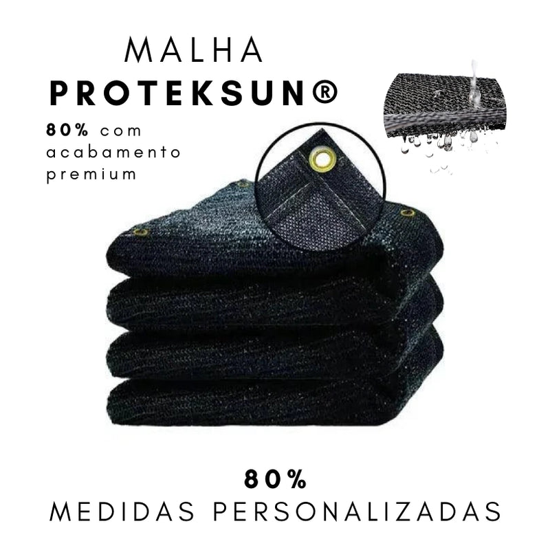 80% Malha Proteksun® 80% - Tamanho personalizado Feita na Medida que você Precisa