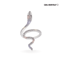 Anel SnakePin™ design exclusivo em serpente