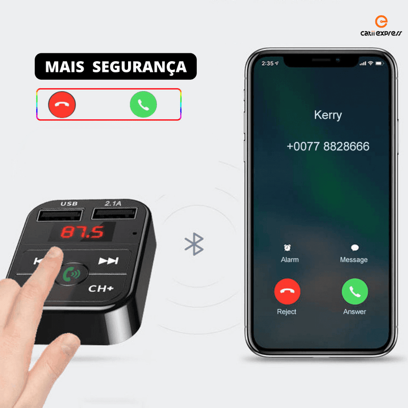 Bluetooth car 3 em 1 - Catti Express