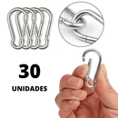 Mini Presilha de Alumínio - Mini Mosquetão - Catti Express